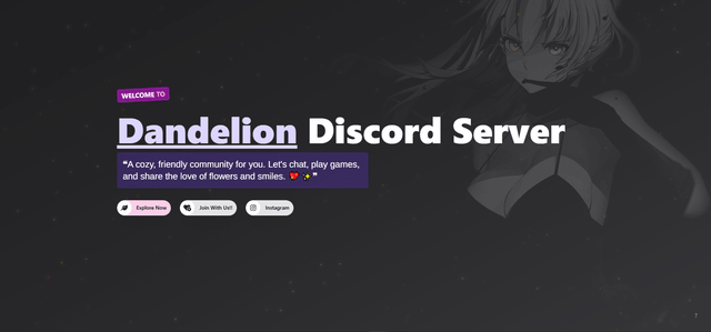Project Dandelion Site